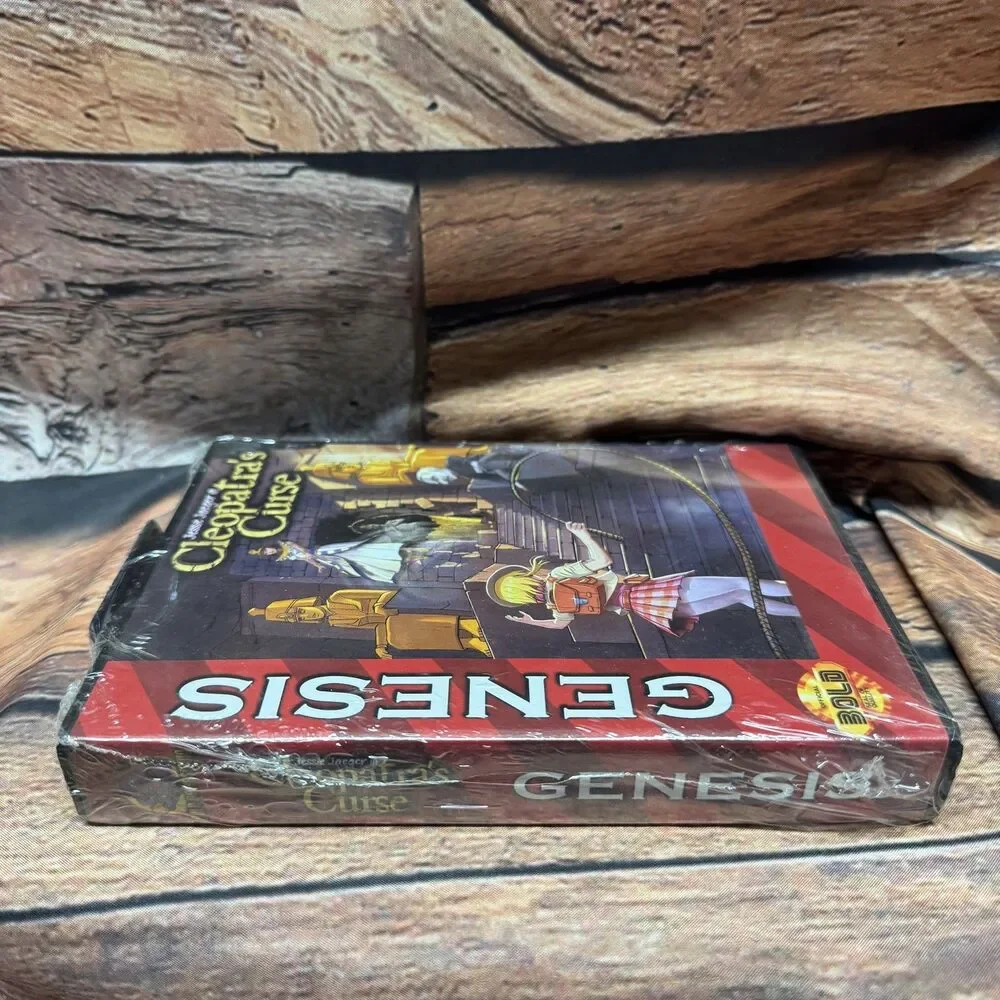 Jessie Jaeger in Cleopatra's Curse Sega Genesis New Factory Sealed Homebrew